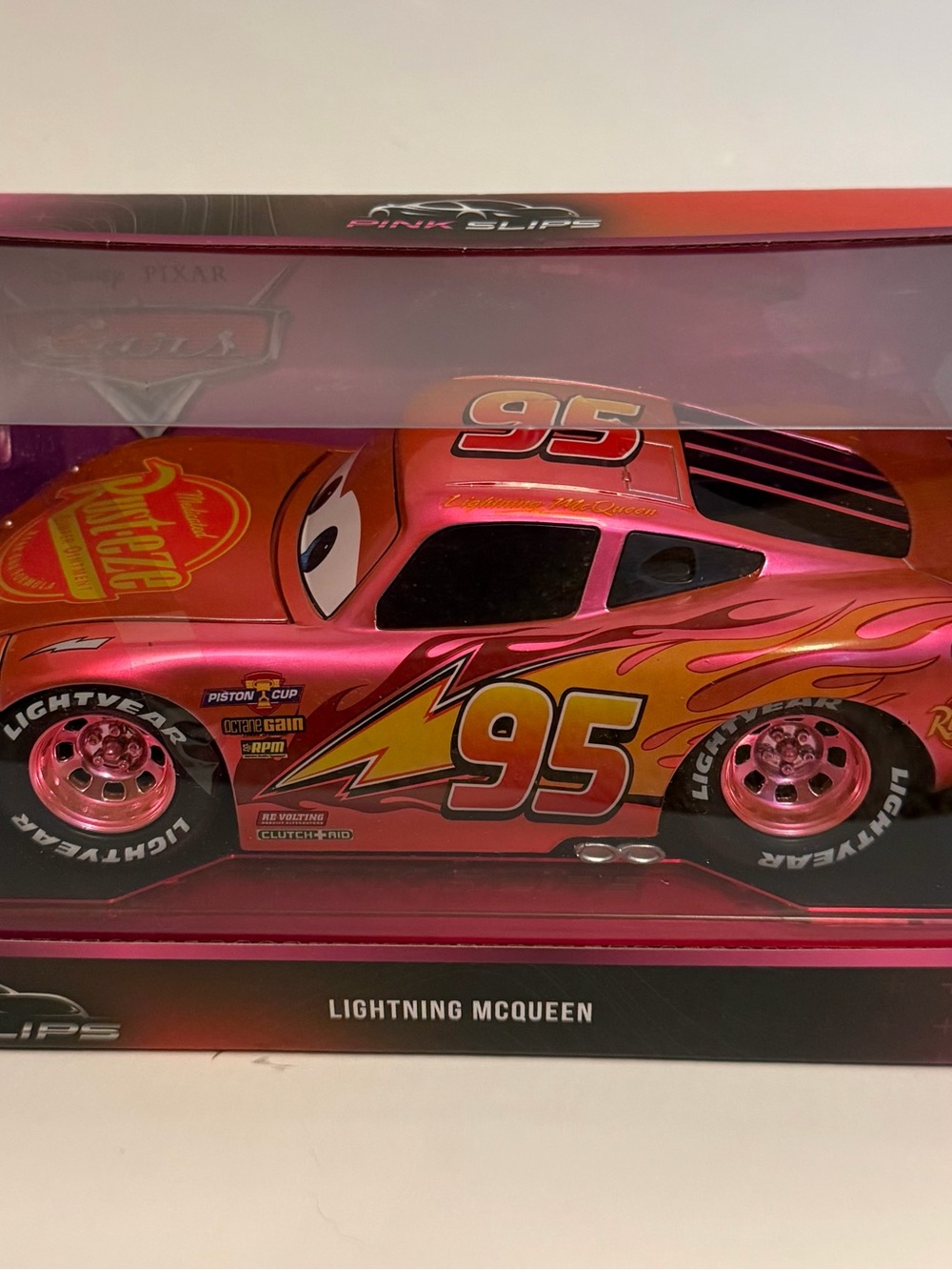 Cars Lightning McQueen Pink Slips Jada Die-Cast 1:24 Toy Car - Kids Toy